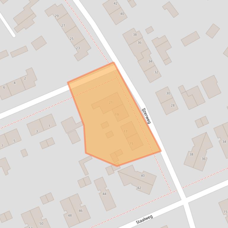 Kaart van postcodegebied 7335DE.