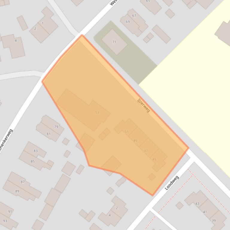 Kaart van postcodegebied 7335DH.