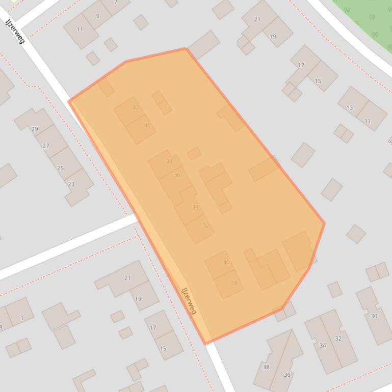 Kaart van postcodegebied 7335DJ.