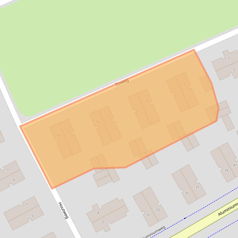 Kaart van postcodegebied 7335DZ.