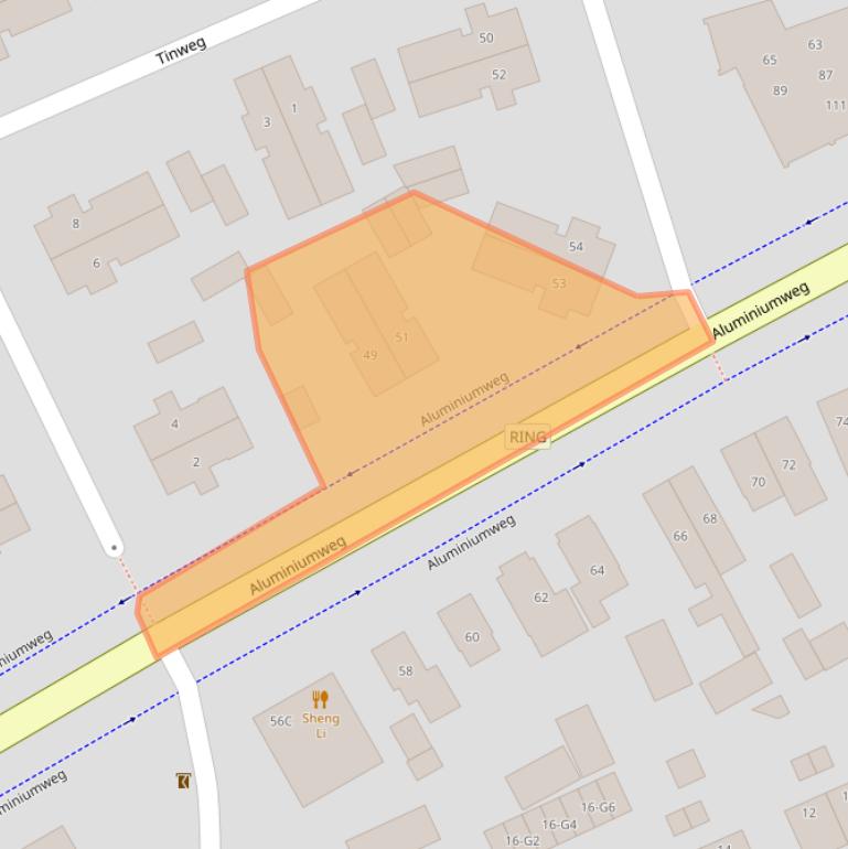 Kaart van postcodegebied 7335EG.