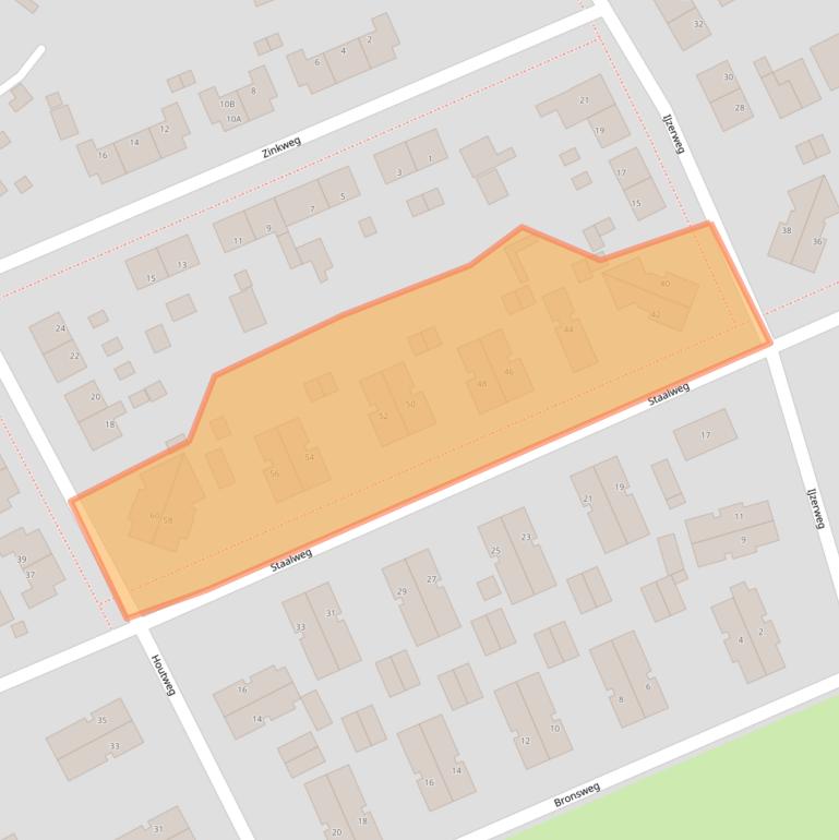 Kaart van postcodegebied 7335ER.