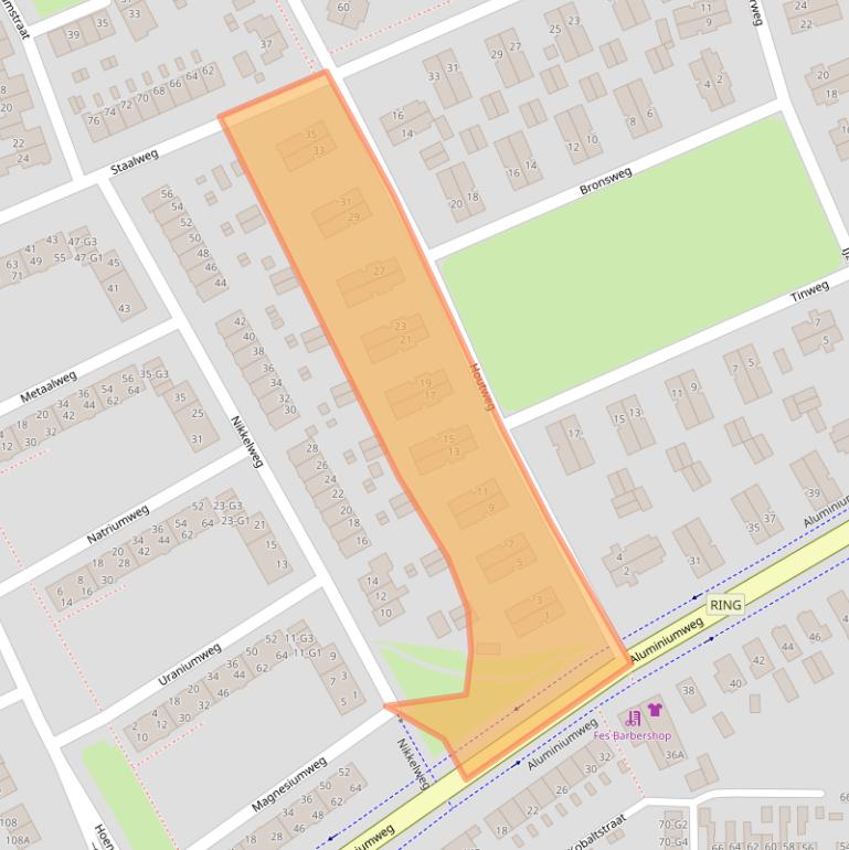 Kaart van postcodegebied 7335ET.