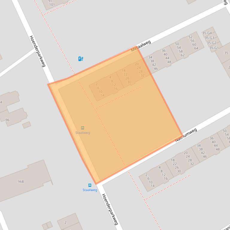 Kaart van postcodegebied 7335GA.