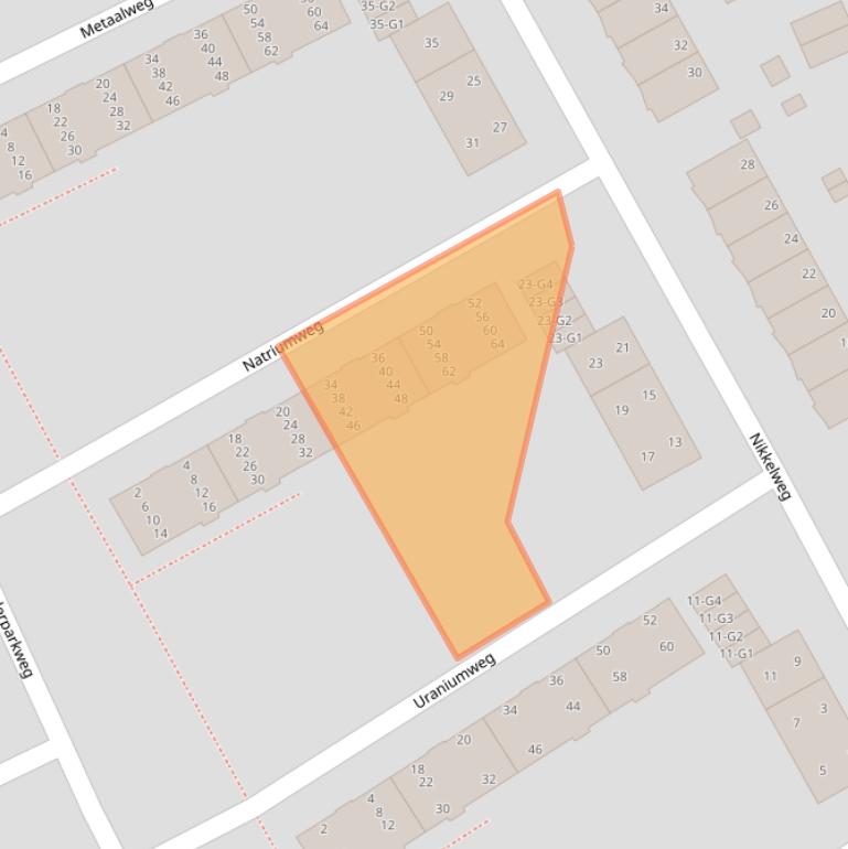 Kaart van postcodegebied 7335GD.