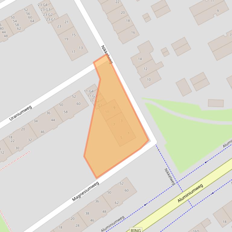 Kaart van postcodegebied 7335GE.