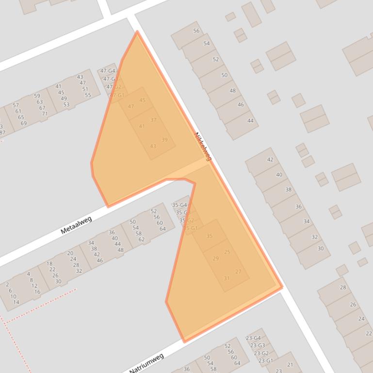 Kaart van postcodegebied 7335GH.