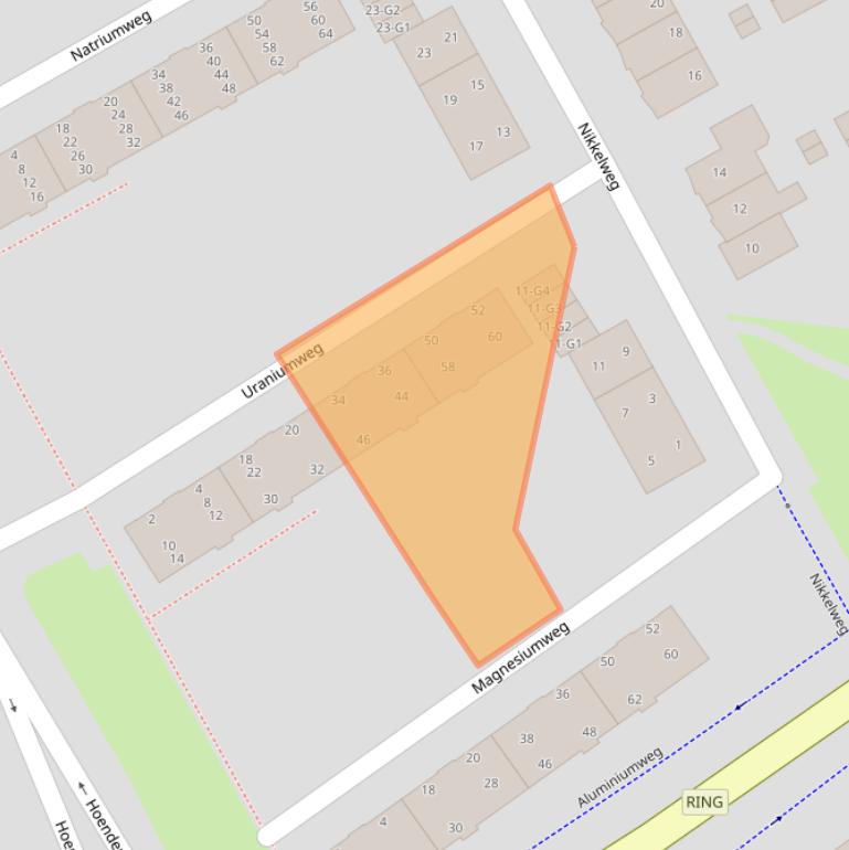 Kaart van postcodegebied 7335GL.