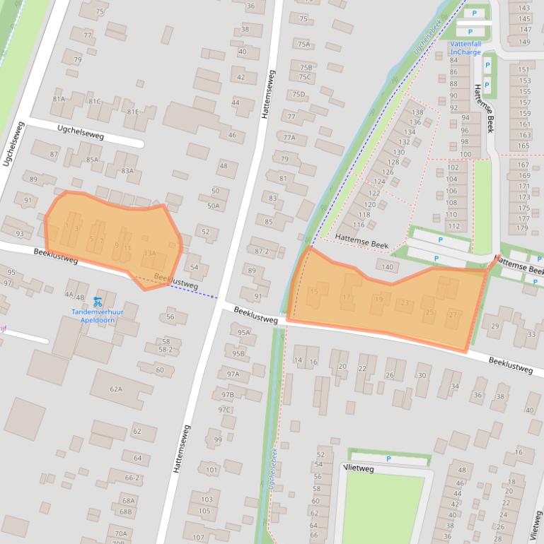 Kaart van postcodegebied 7335JB.