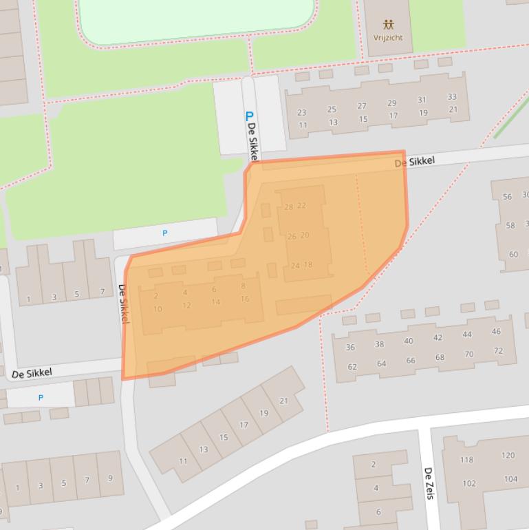 Kaart van postcodegebied 7335KN.