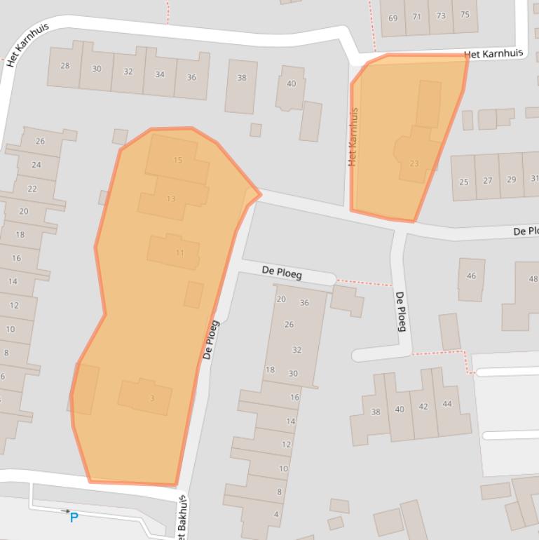 Kaart van postcodegebied 7335LA.