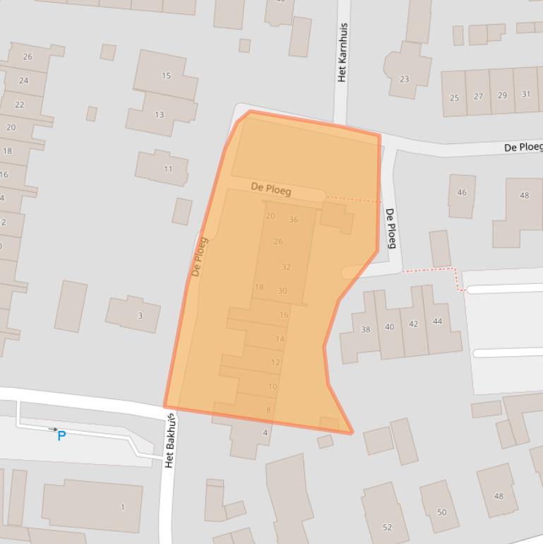 Kaart van postcodegebied 7335LC.