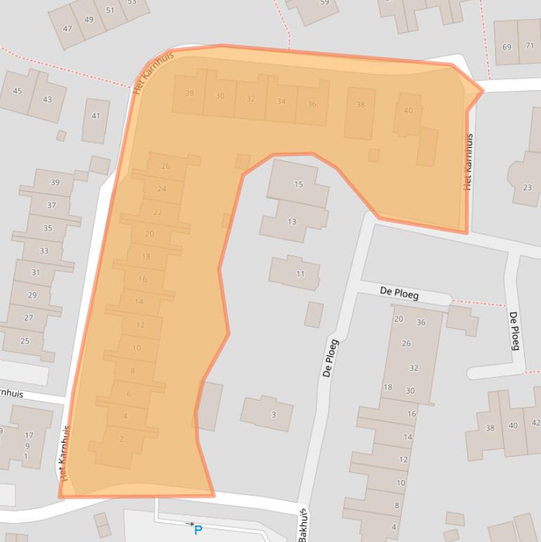 Kaart van postcodegebied 7335LJ.