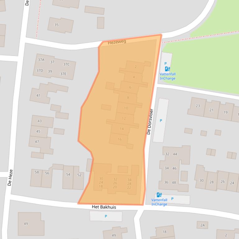 Kaart van postcodegebied 7335LV.