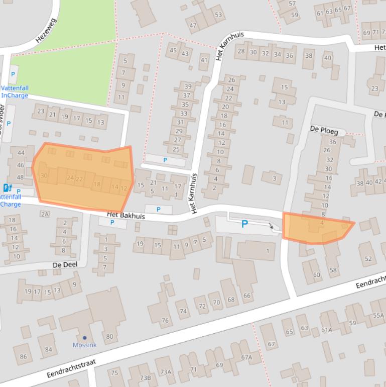 Kaart van postcodegebied 7335MB.