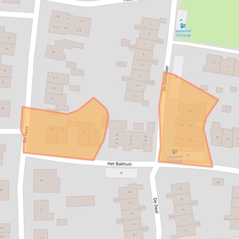 Kaart van postcodegebied 7335MC.