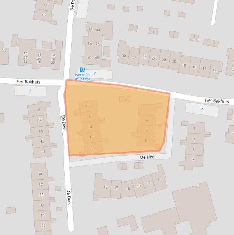 Kaart van postcodegebied 7335MG.