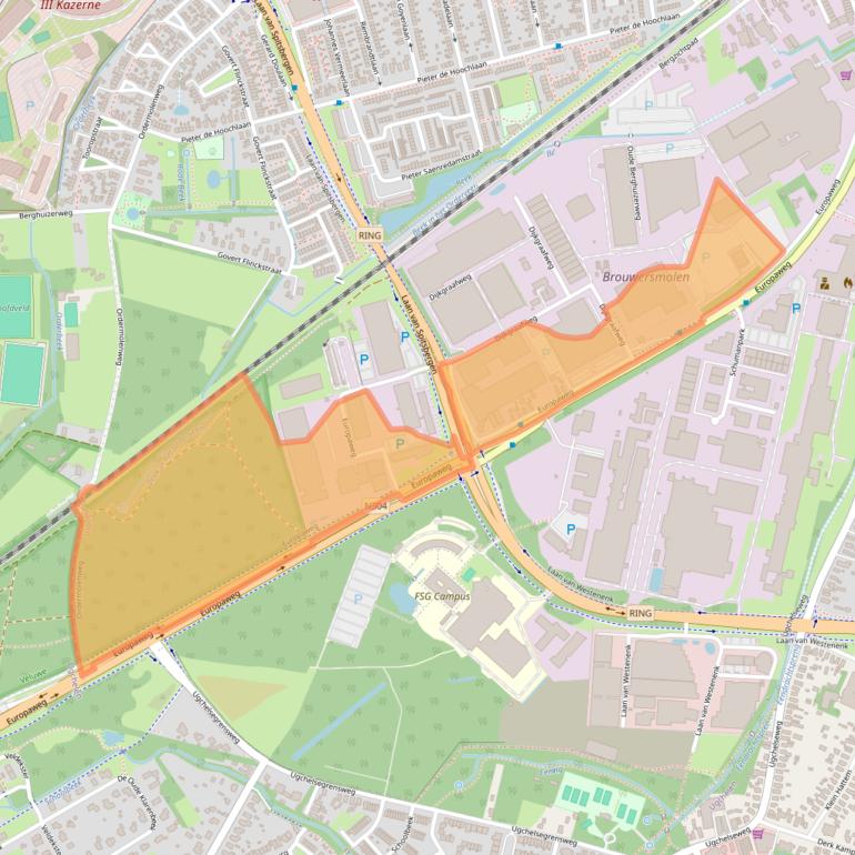 Kaart van postcodegebied 7336AR.