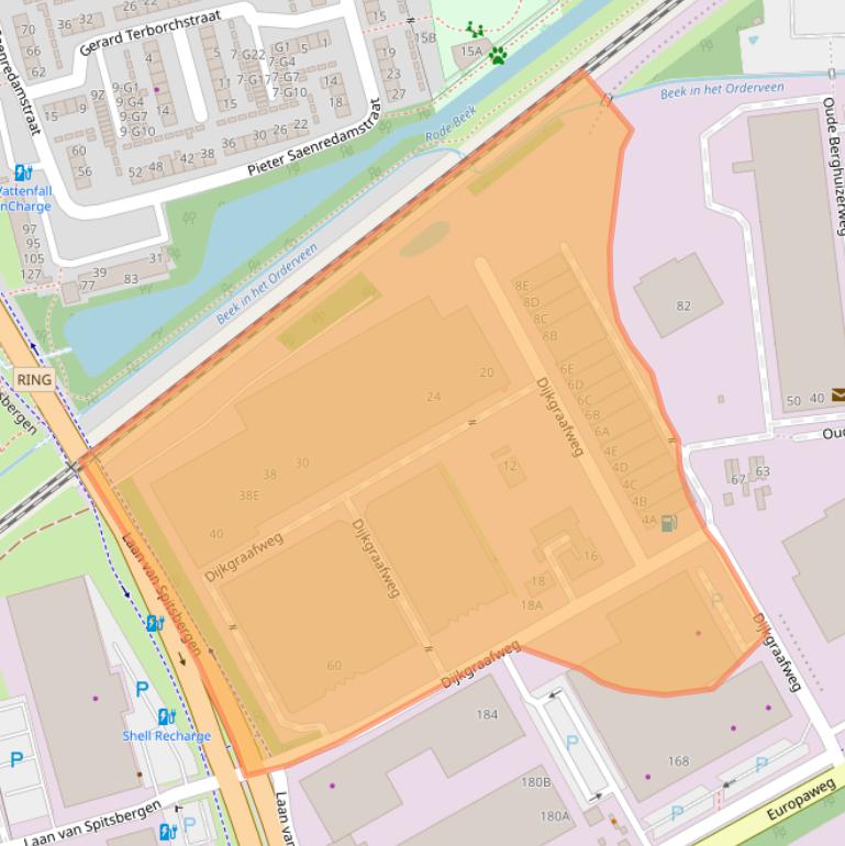 Kaart van postcodegebied 7336AT.