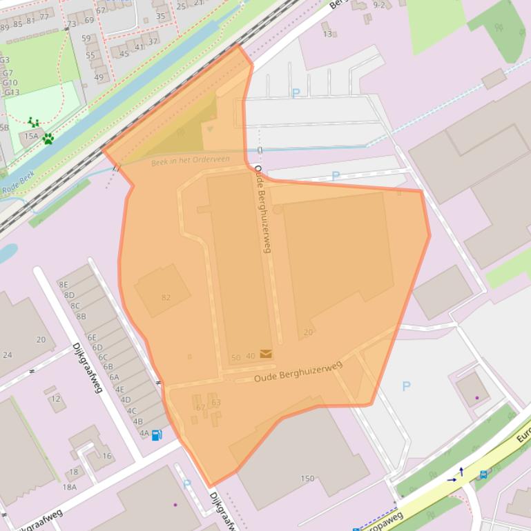 Kaart van postcodegebied 7336AW.