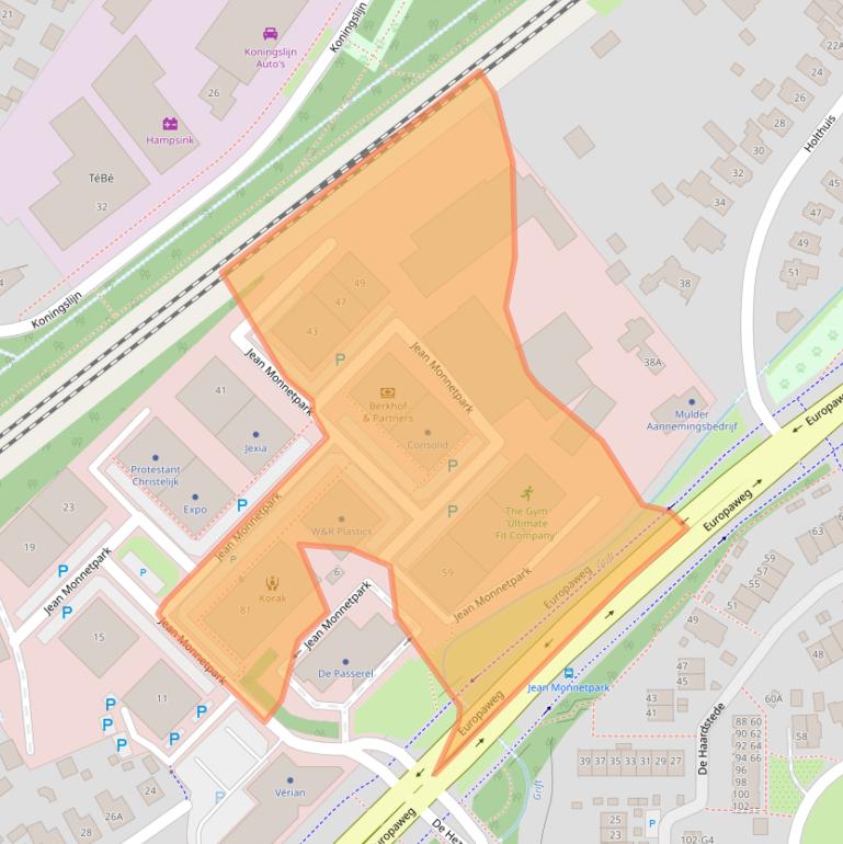 Kaart van postcodegebied 7336BB.