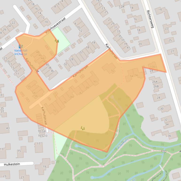 Kaart van postcodegebied 7339AG.