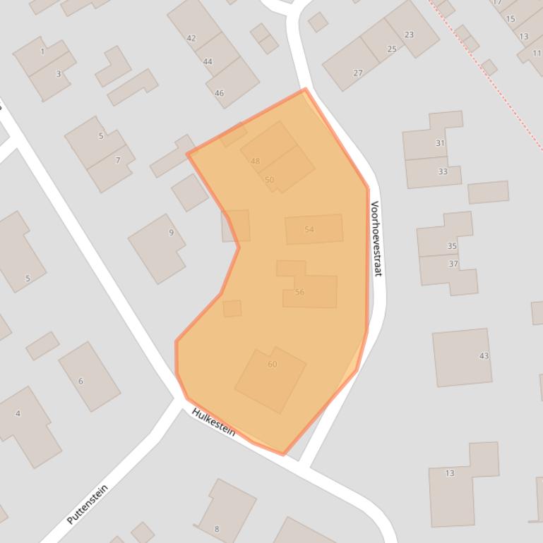 Kaart van postcodegebied 7339AV.