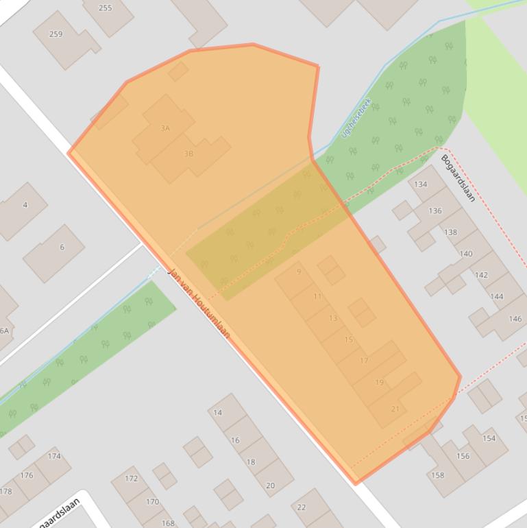 Kaart van postcodegebied 7339BA.