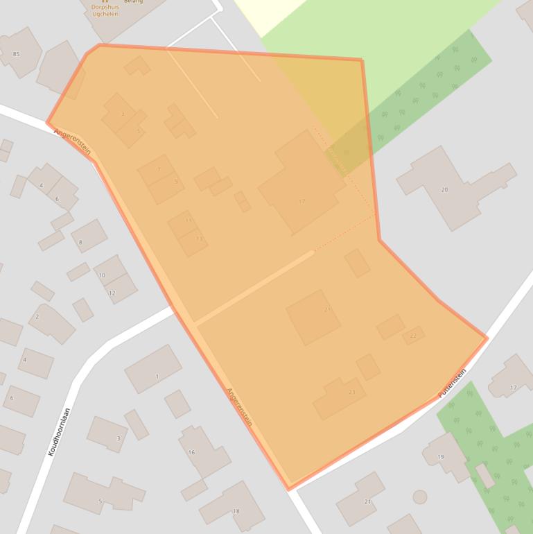 Kaart van postcodegebied 7339BJ.