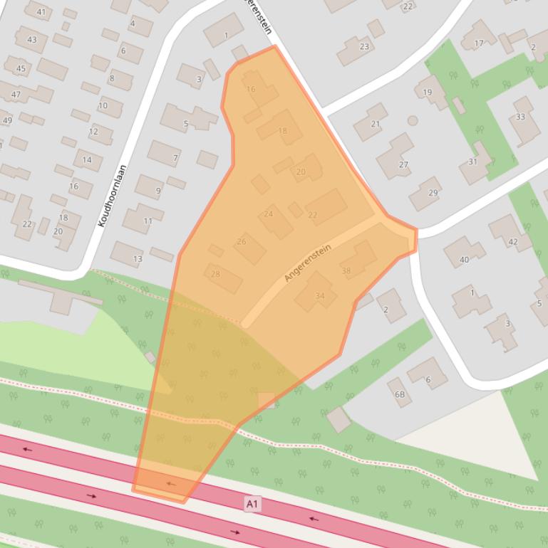 Kaart van postcodegebied 7339BM.