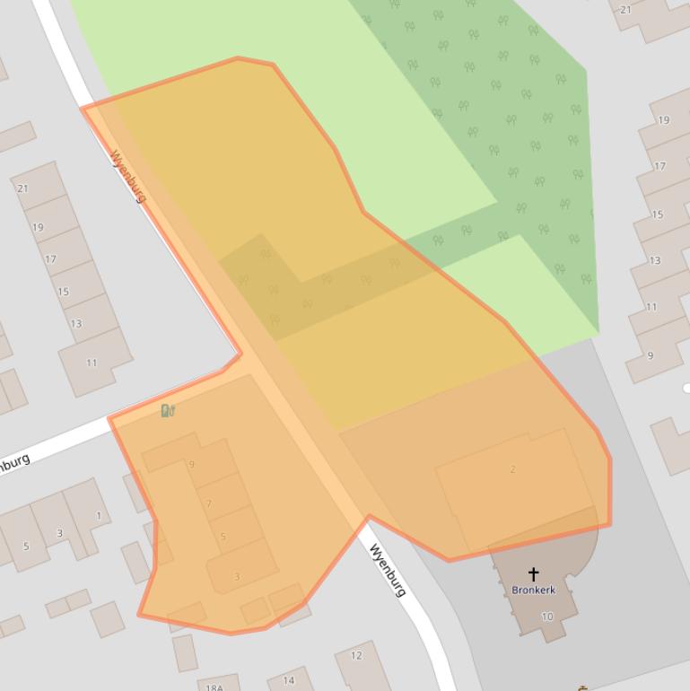 Kaart van postcodegebied 7339DG.