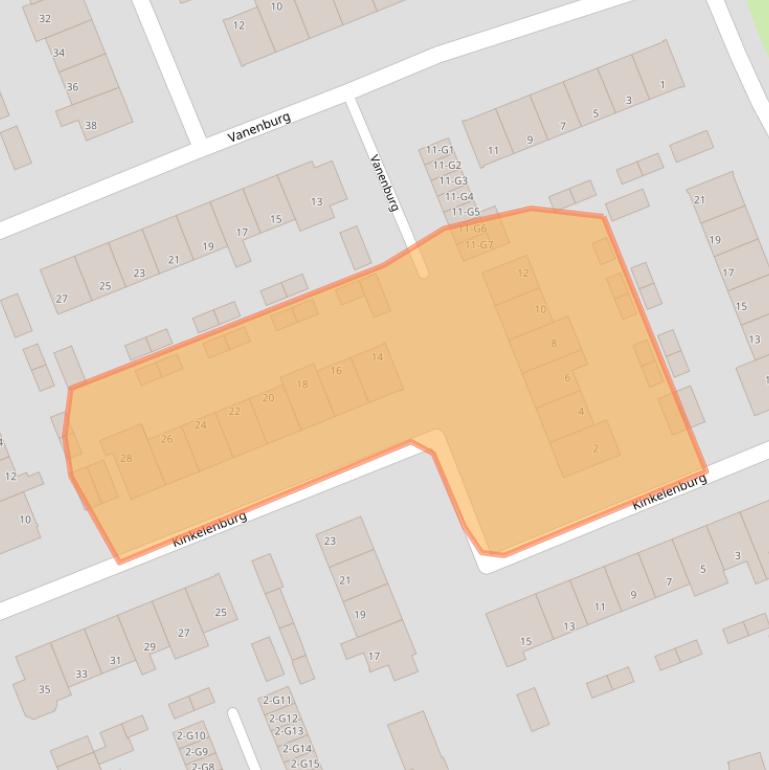 Kaart van postcodegebied 7339DL.
