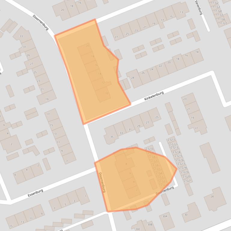 Kaart van postcodegebied 7339DT.