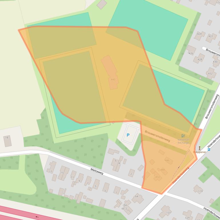 Kaart van postcodegebied 7339EE.