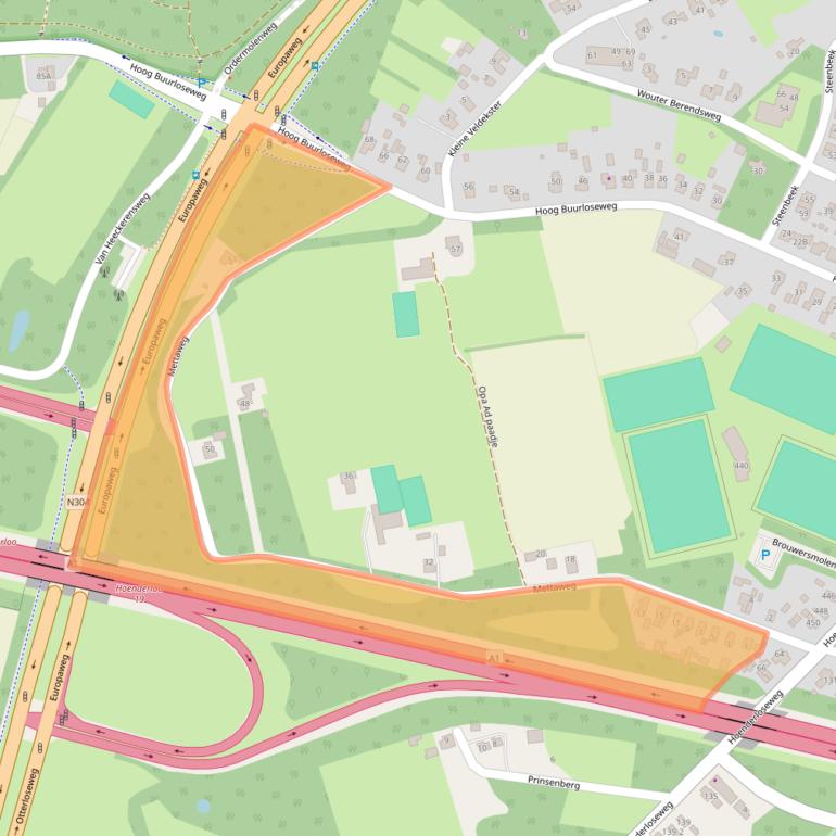 Kaart van postcodegebied 7339ER.