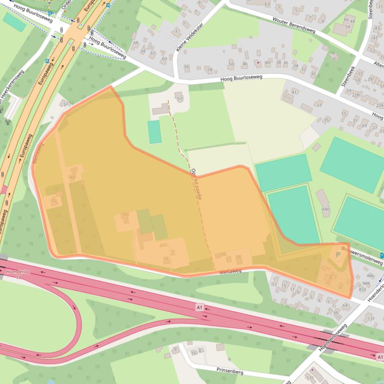 Kaart van postcodegebied 7339ES.