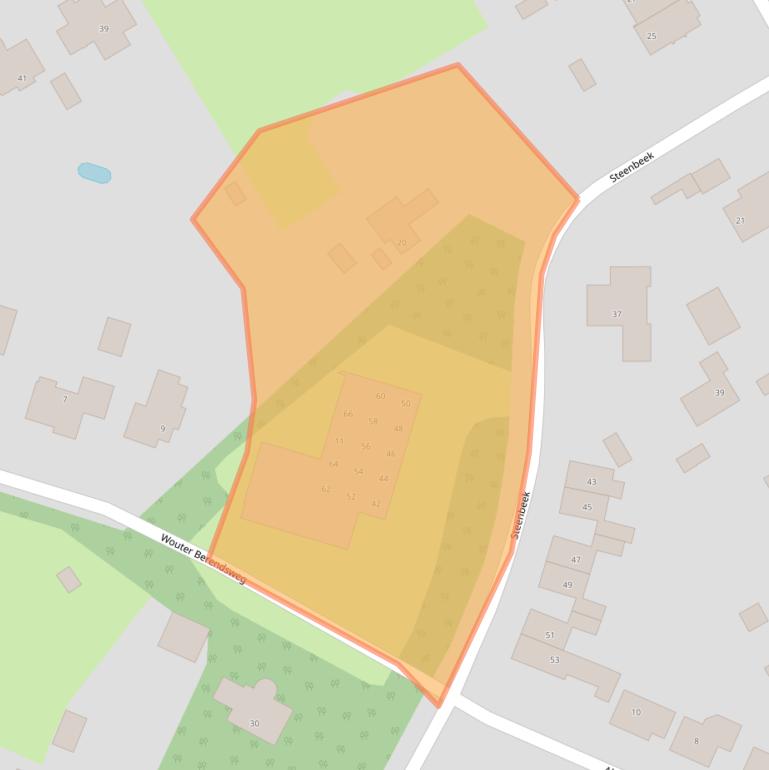 Kaart van postcodegebied 7339EX.