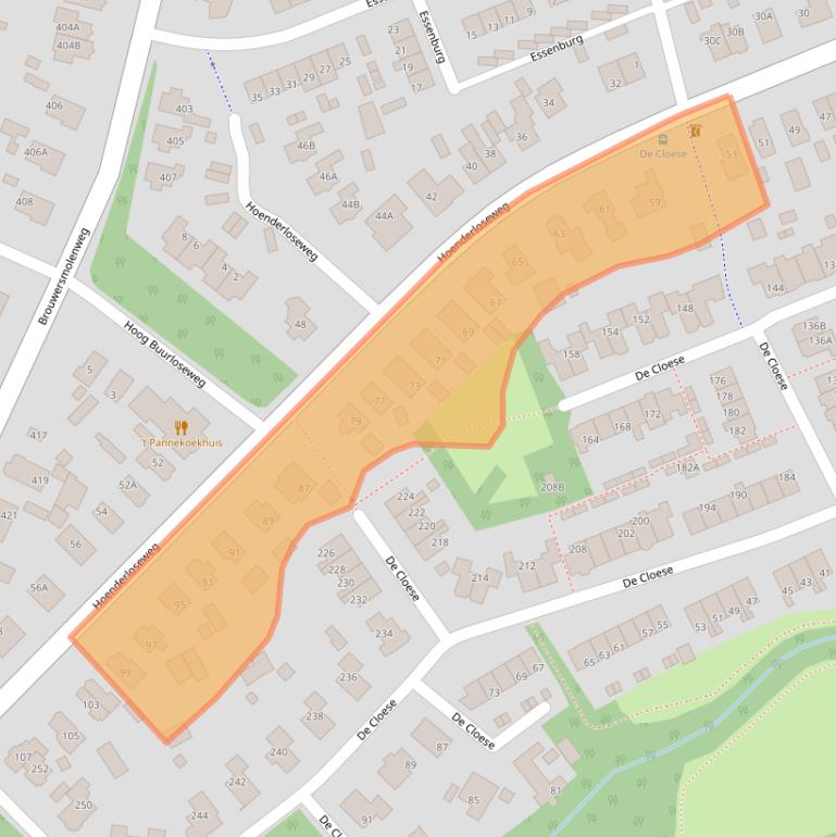 Kaart van postcodegebied 7339GB.