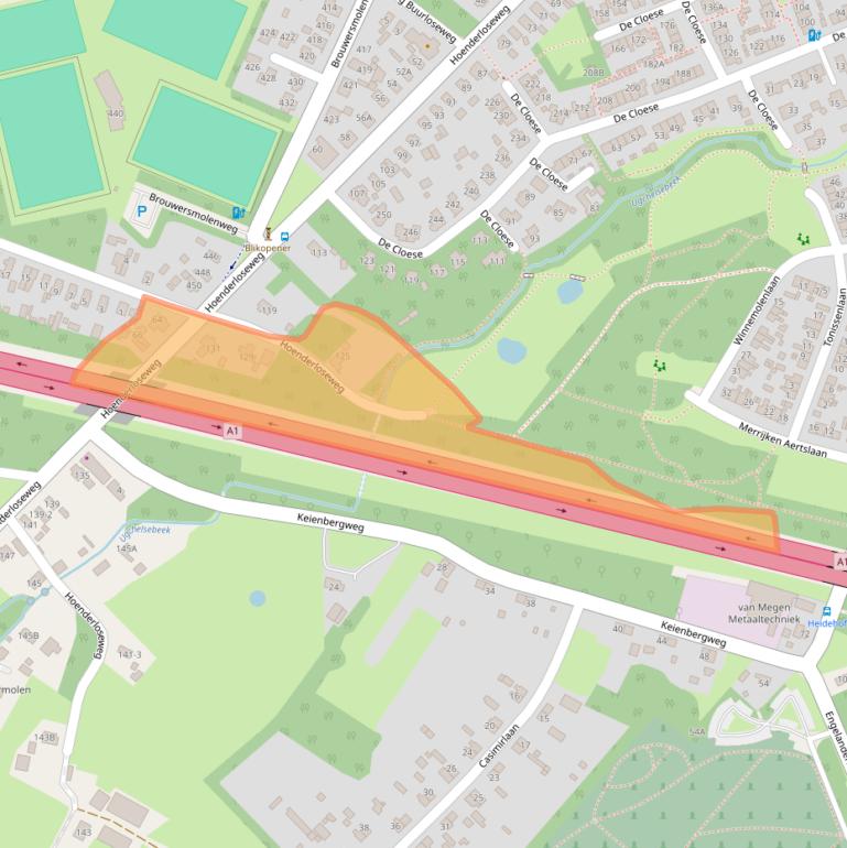 Kaart van postcodegebied 7339GD.