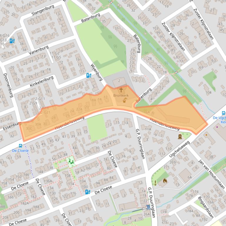 Kaart van postcodegebied 7339GH.