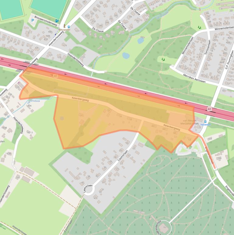 Kaart van postcodegebied 7339GM.