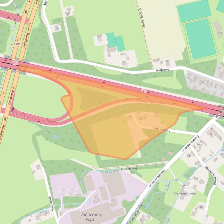 Kaart van postcodegebied 7339GR.