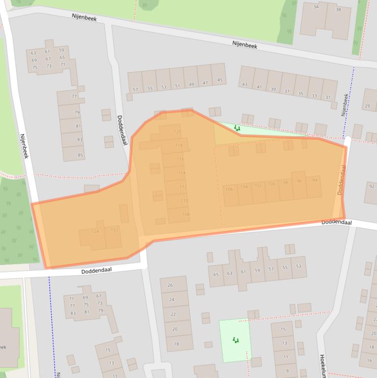 Kaart van postcodegebied 7339KE.