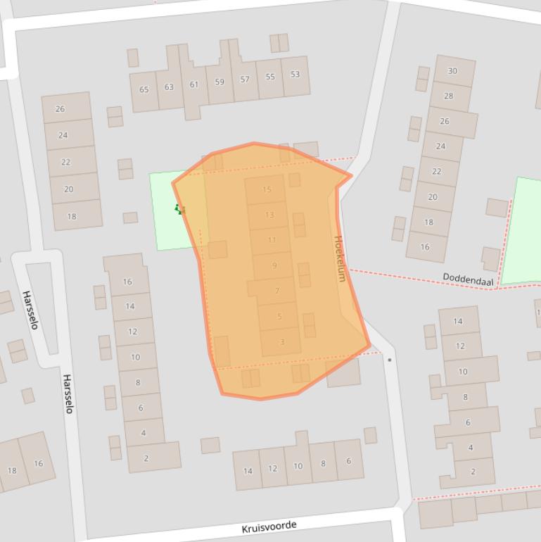 Kaart van postcodegebied 7339KG.