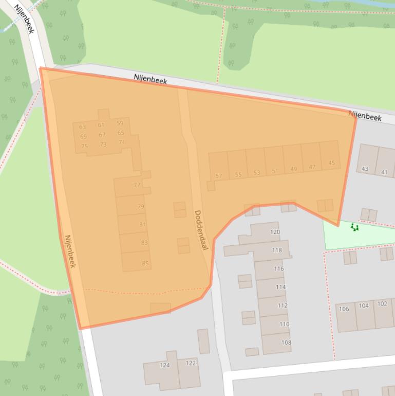 Kaart van postcodegebied 7339KM.