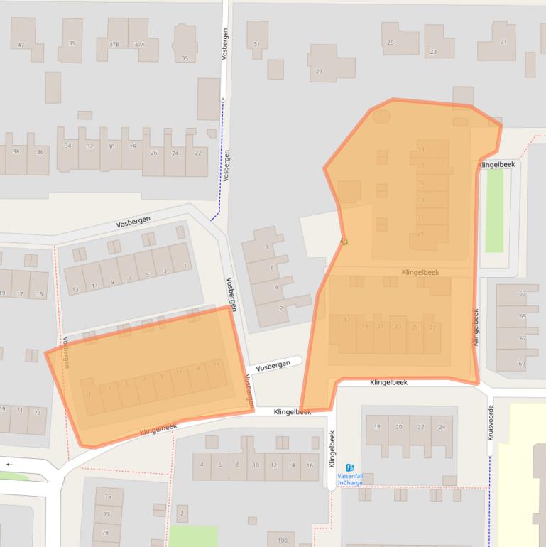 Kaart van postcodegebied 7339LA.