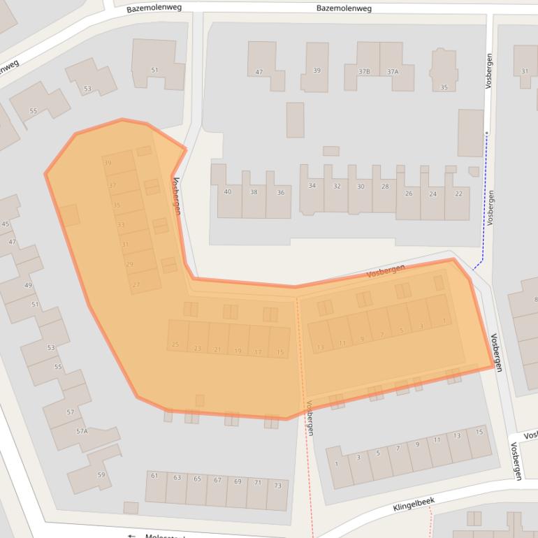 Kaart van postcodegebied 7339LE.