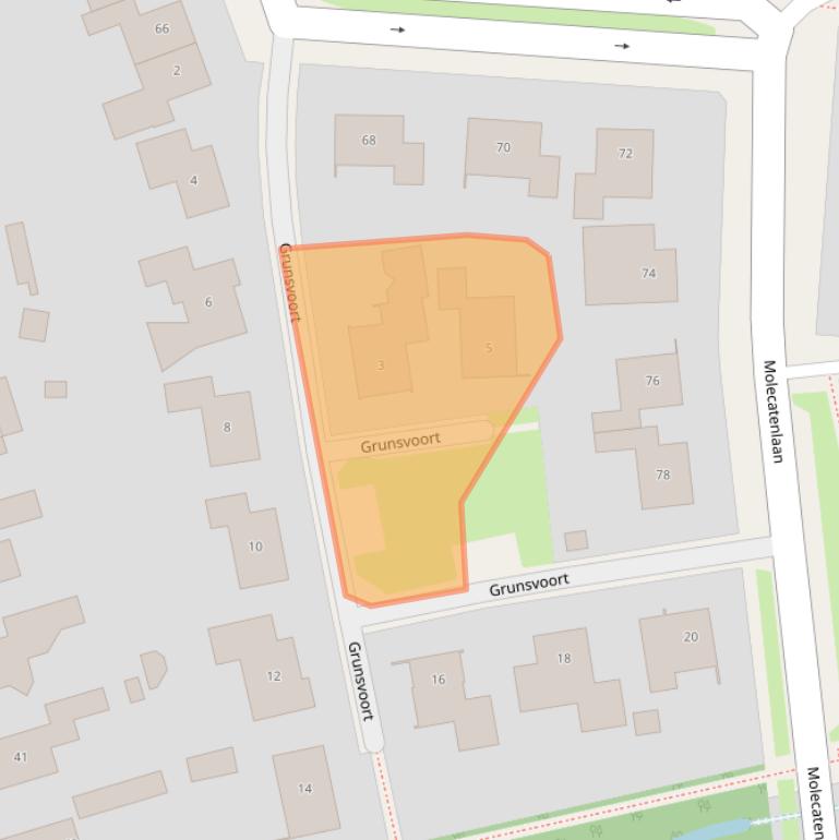 Kaart van postcodegebied 7339LX.