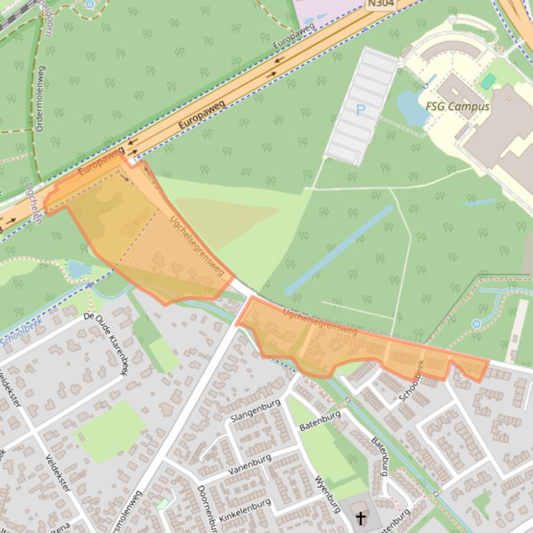 Kaart van postcodegebied 7339MJ.