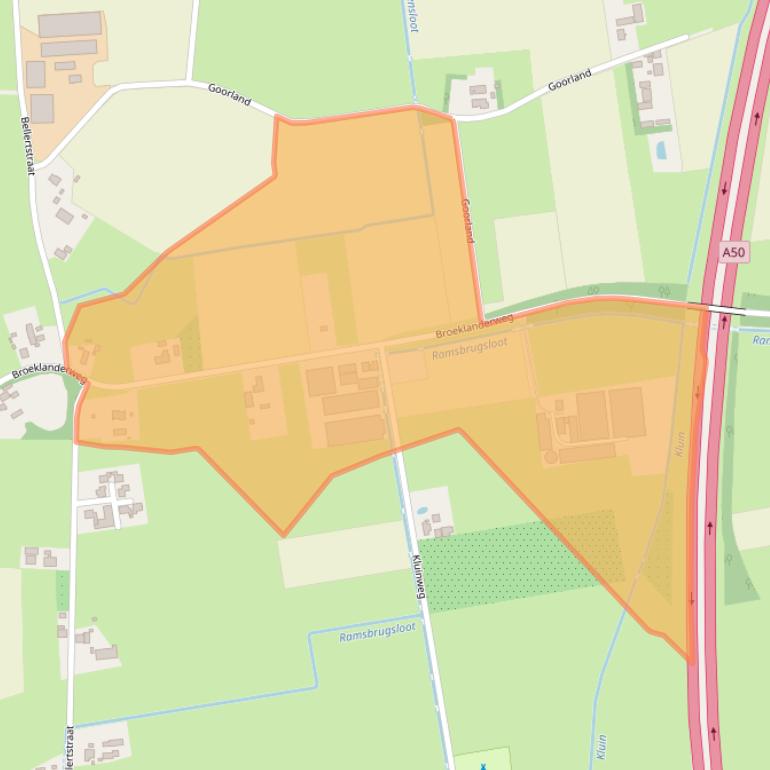 Kaart van postcodegebied 7341PJ.